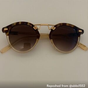 KREWE Tortoise Shell Sunglasses